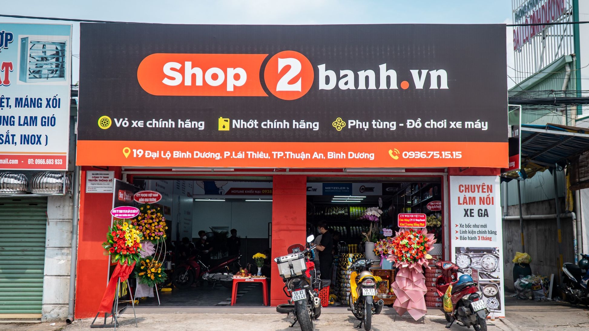 Bình Dương: Đại lý Dầu Nhớt Shop2banh 